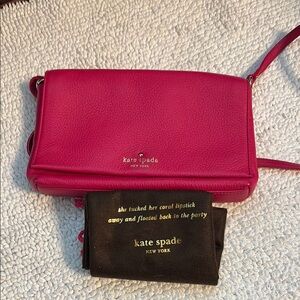 Kate Spade Vibrant Pink Crossbody Bag